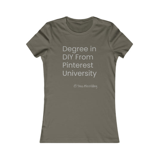 Degree in DIY From Pinterest University